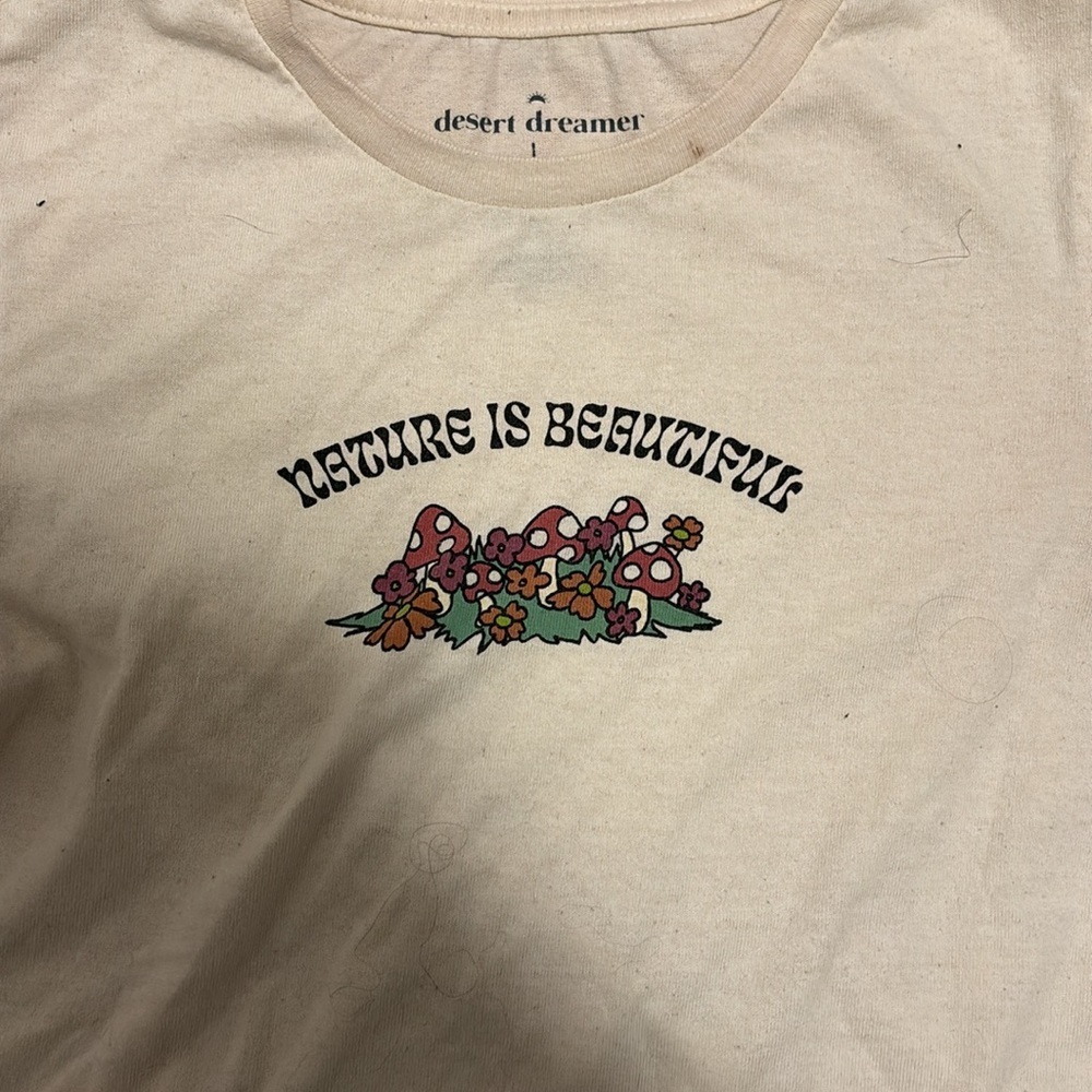 nature is beautiful t shirt - Picture 2 of 2